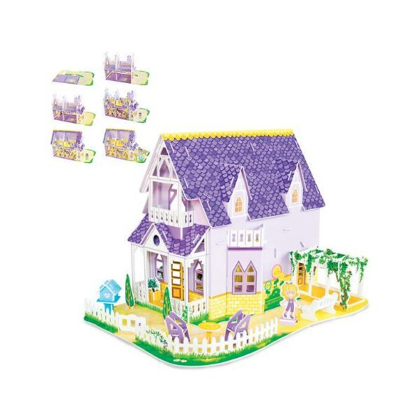 Puzzle 3D Casuta papusilor [1]