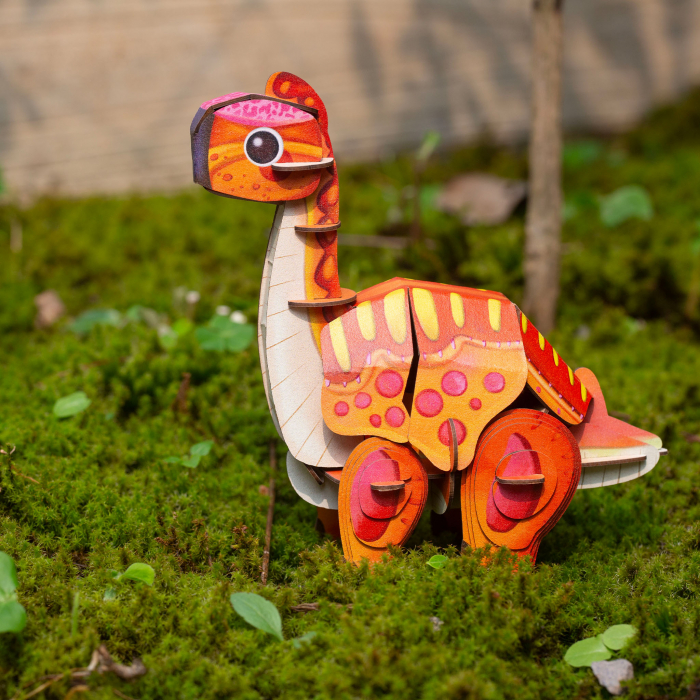 Puzzle 3D cu sunete - Brachiosaurus, Build 'n' Sound [5]