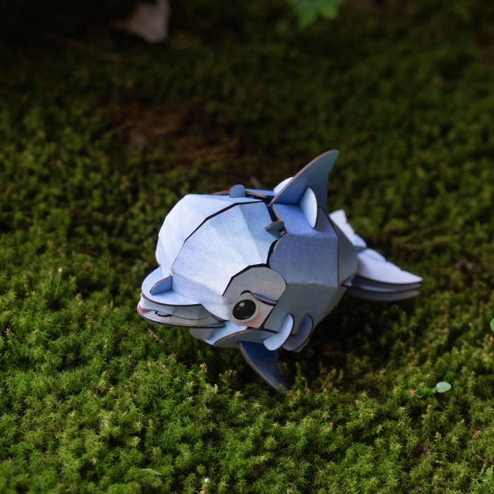 Puzzle 3D cu sunete - Delfin, Build 'n' Sound [7]