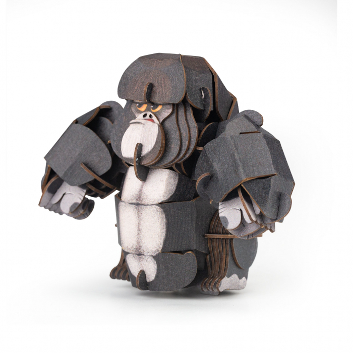 Puzzle 3D cu sunete - Gorila, Build 'n' Sound [7]