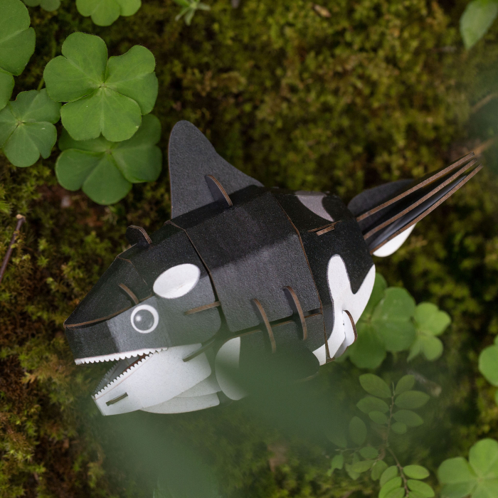 Puzzle 3D cu sunete - Orca, Build 'n' Sound [8]