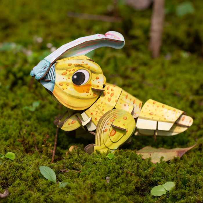 Puzzle 3D cu sunete - Parasaurolophus, Build 'n' Sound [5]