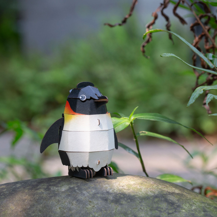 Puzzle 3D cu sunete - Pinguin, Build 'n' Sound [8]