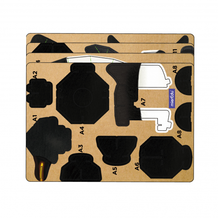 Puzzle 3D cu sunete - Pinguin, Build 'n' Sound [4]