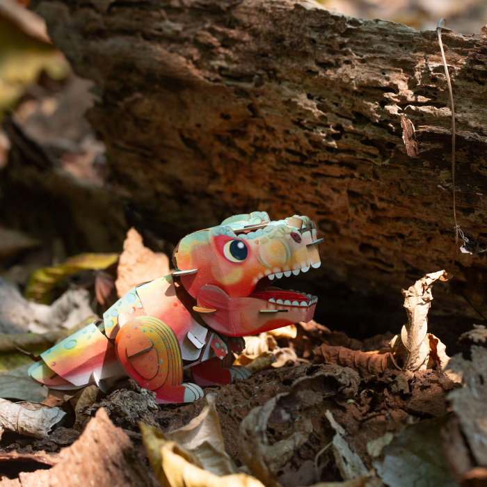 Puzzle 3D cu sunete - Tyrannosaurus Rex, Build 'n' Sound [6]