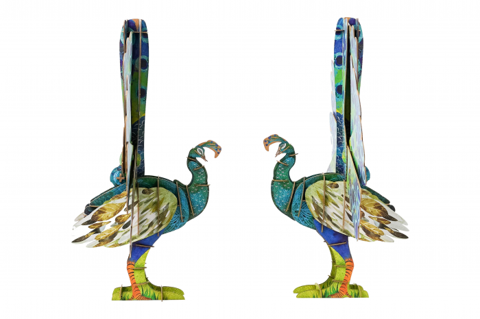 Puzzle 3D ECO - Paun (deluxe) [5]