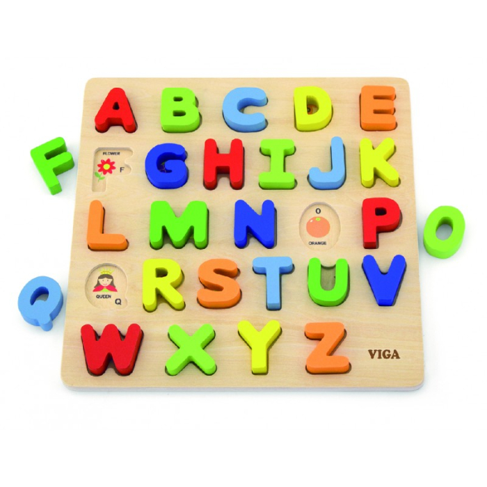 Puzzle 3D Litere mari, Viga [5]