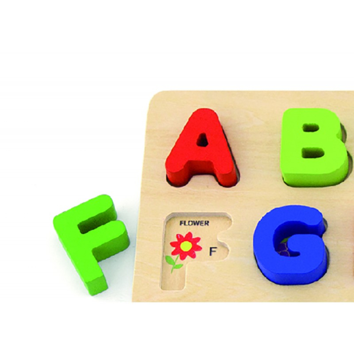 Puzzle 3D Litere mari, Viga [4]