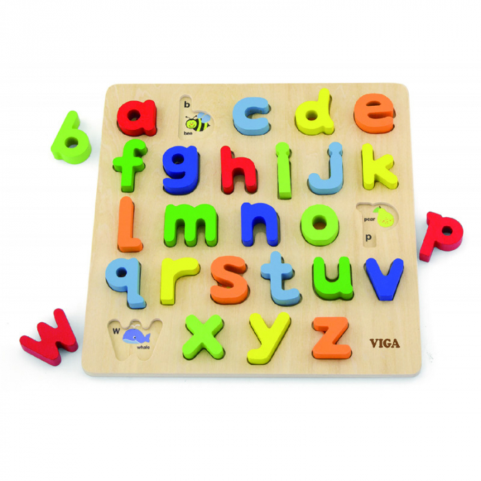 Puzzle 3D Litere mici, Viga [3]