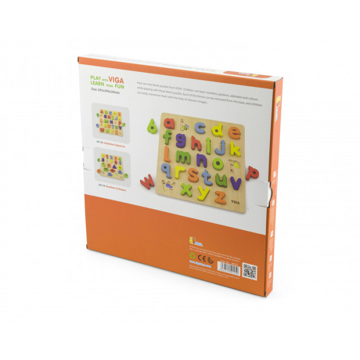 Puzzle 3D Litere mici, Viga [2]