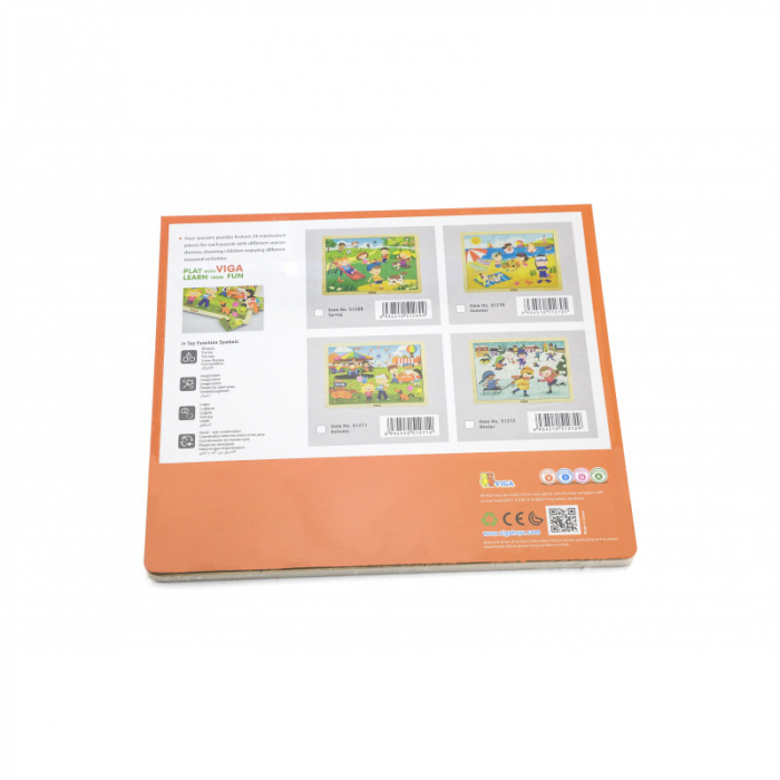Puzzle anotimpuri, Primavara, 24 piese, Viga [2]