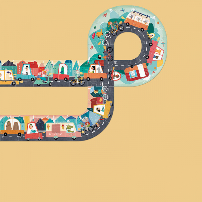 Puzzle Beep Beep! Londji [3]