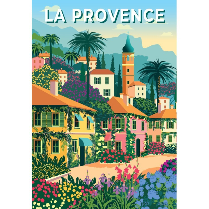 Puzzle carton 500 piese - La Provence - Sentosphere [2]