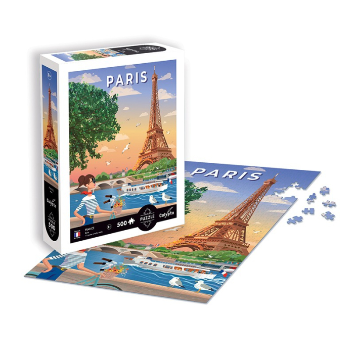 Puzzle carton 500 piese - Paris - Sentosphere [3]