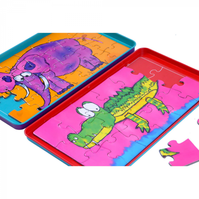 Puzzle cu animale magnetice [2]