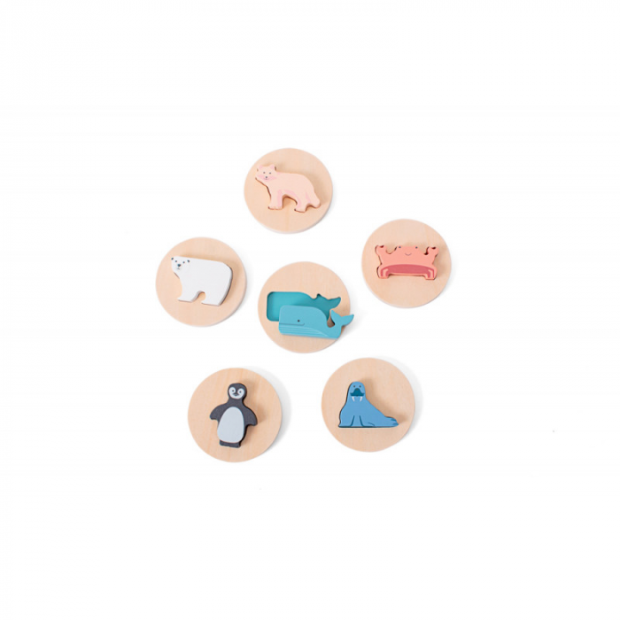 Puzzle cu forme de animale, BS Toys [1]