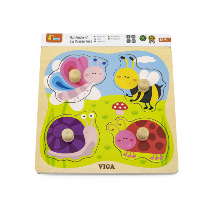Puzzle cu manere Insecte, Viga [4]