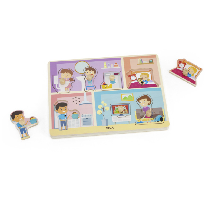 Puzzle cu sunete Sunete din Casa, Viga [2]