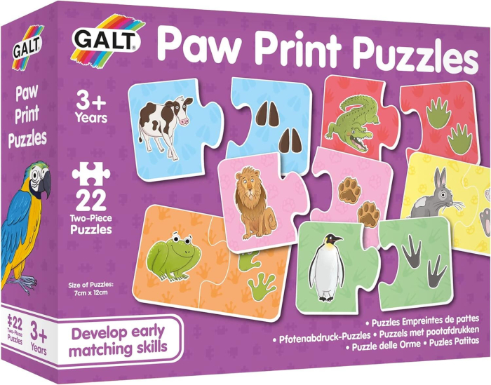 Puzzle de asociere - animalutele si urmele lor [2]