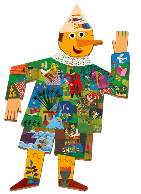 PUZZLE DE LEMN – POVESTI: PINOCCHIO [3]
