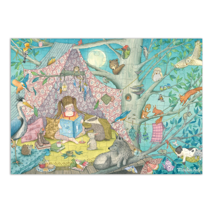 Puzzle de observatie Casuta secreta, Moulin Roty [3]
