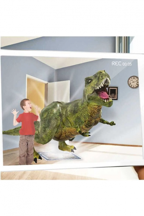 Puzzle de podea cu realitate augmentata AR - Dinozauri [2]