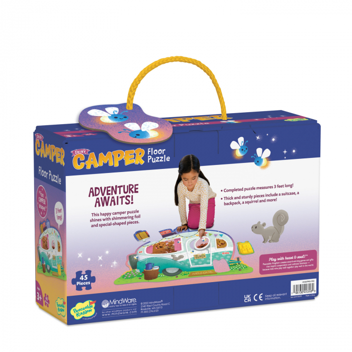 Puzzle de podea in forma de rulota, Camper floor puzzle [3]