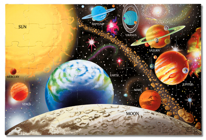 Puzzle de podea Sistemul Solar Melissa and Doug [2]