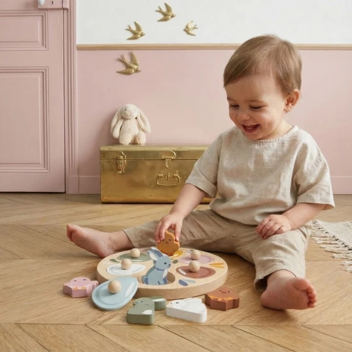Puzzle din lemn cu surpiza, Speedy Monkey [3]