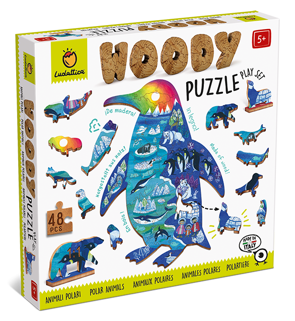 Puzzle din lemn- Polul Nord [1]