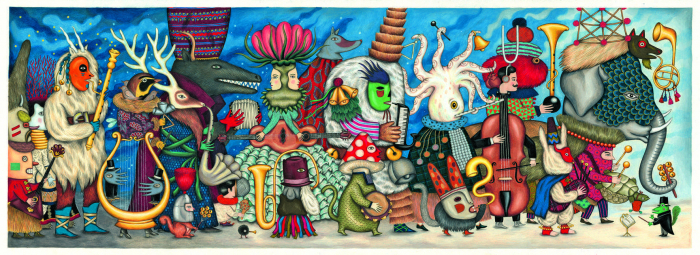 Puzzle Djeco orchestra fantastica [1]