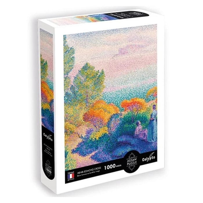 Puzzle Doua femei langa mal - H. Cross 1000 Pcs - Sentosphere [3]