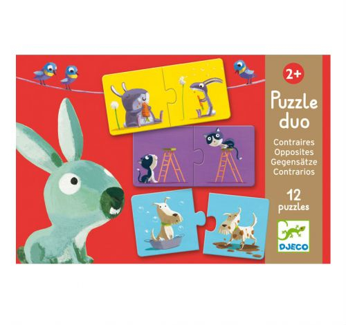 Puzzle duo Djeco Antonime [3]