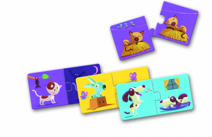Puzzle duo Djeco Antonime [2]