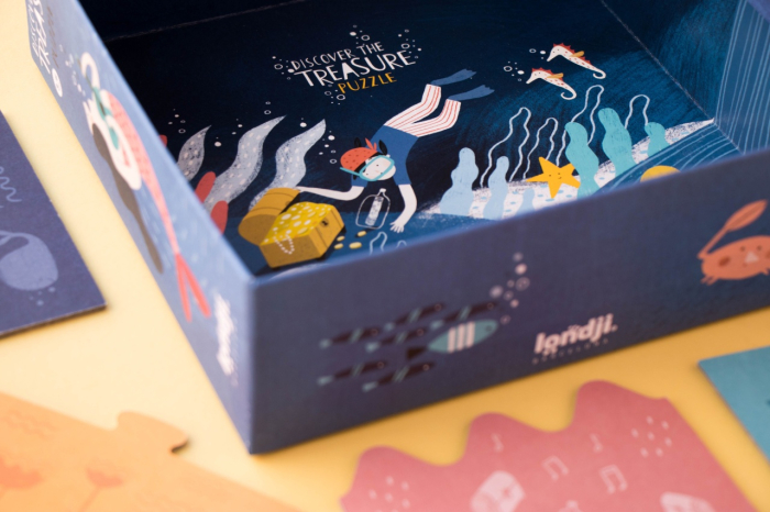 Puzzle Gaseste comoara, Londji [4]