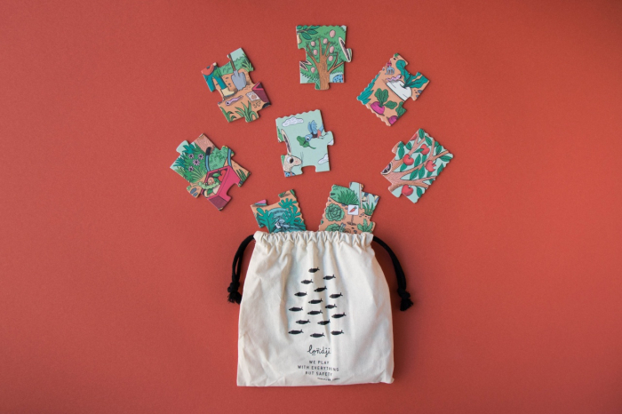 Puzzle Gradina iepurasilor, Londji [4]