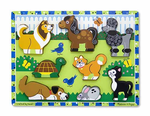 Puzzle in relief animale de companie Melissa and Doug [2]