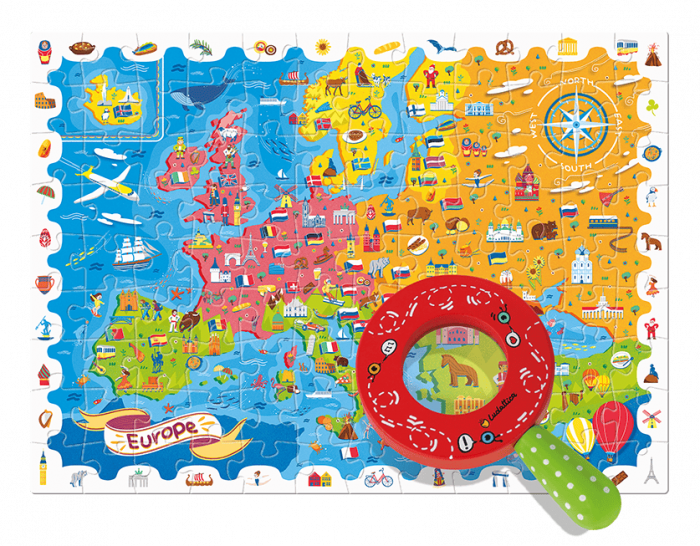 PUZZLE MICUL DETECTIV – HARTA EUROPEI [2]