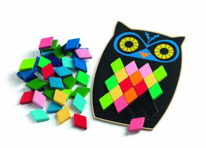 Puzzle mozaic Bufnita [3]