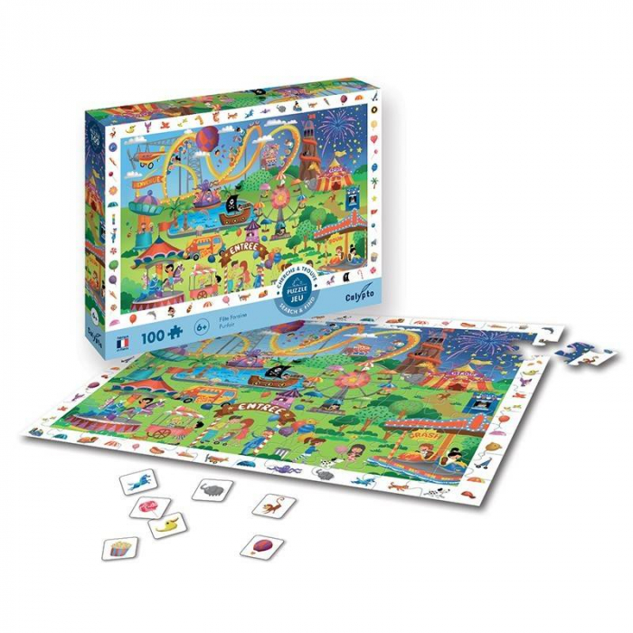 Puzzle Parc de distractii 100 Pcs [2]