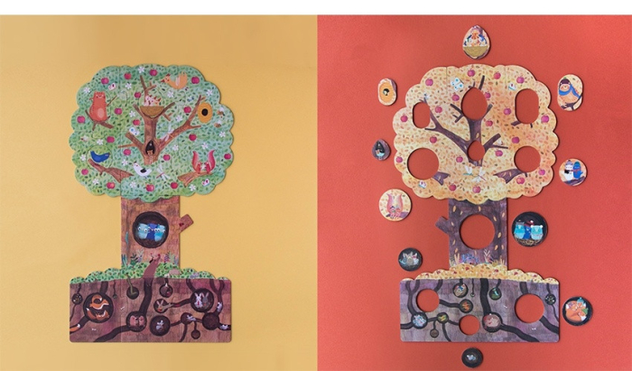 Puzzle reversibil Londji, Copacul meu iubit [3]