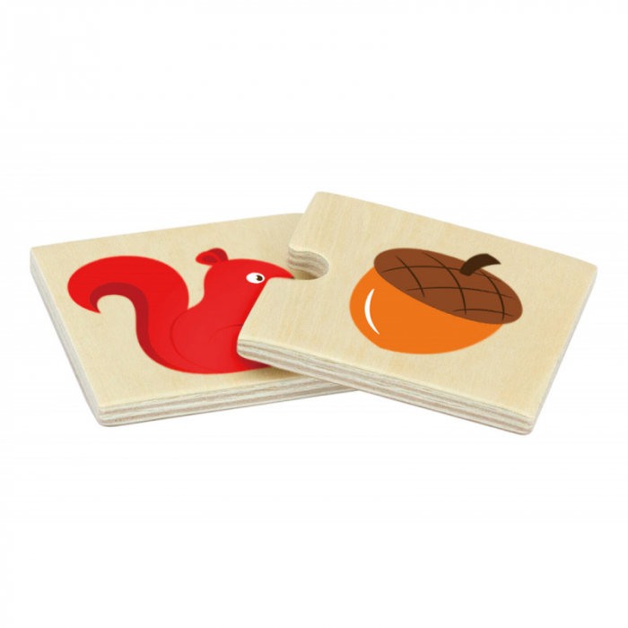 Puzzle sortator - Animale si hrana, Viga [3]