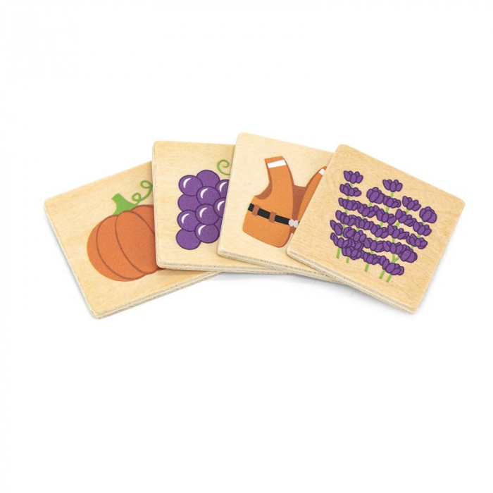 Puzzle sortator Invata culorile, Viga [3]