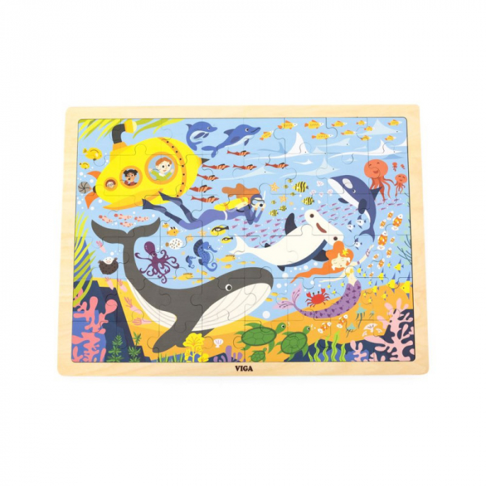 Puzzle Viata marina, 48 de piese, Viga [3]
