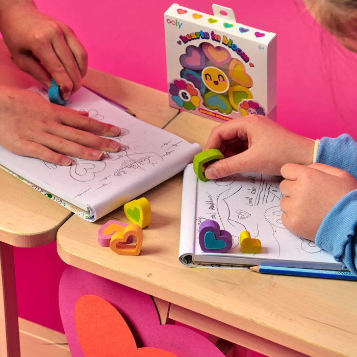 Radiere Inimi inflorite - set de 6 , Hearts in Bloom [4]