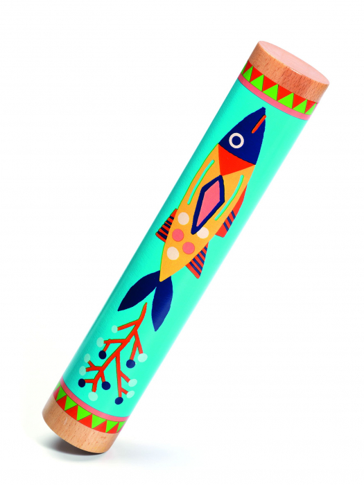 Rainstick din lemn, baton de ploaie Djeco [1]