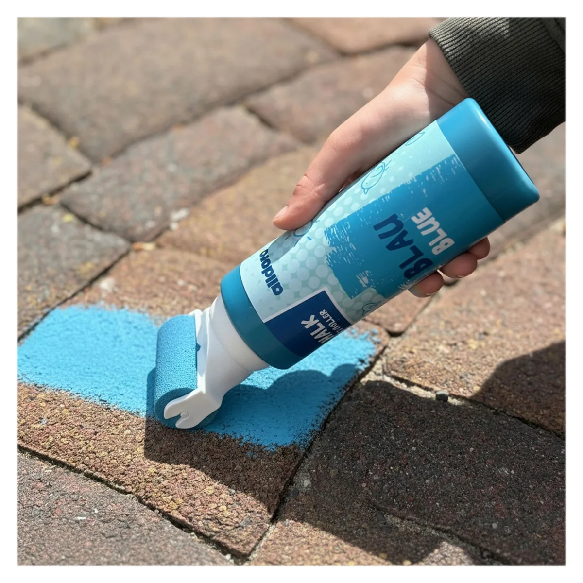 Role cu cretă lichidă pentru asfalt, set 3 buc., Allldoro [3]