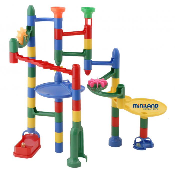 Roller coaster de construit Miniland 80 piese [3]