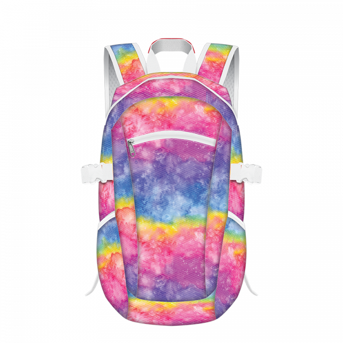 Rucsac pliabil design curcubeu [2]