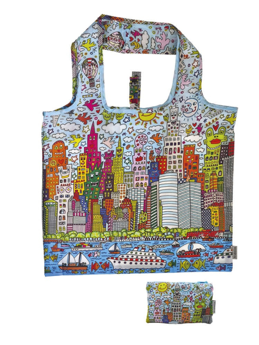 Sacosa textil James Rizzi My New York City, Fridolin [6]